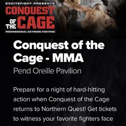 Northern Quest Casino MMA fights
