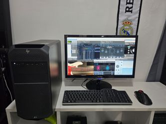 PC Workstation for Music Studio with Software, DAW and plugins Ready to use. WorkStation Model HP Z4 G4