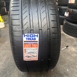 265/30/20 Continental - One Tire - Installed and Balanced
