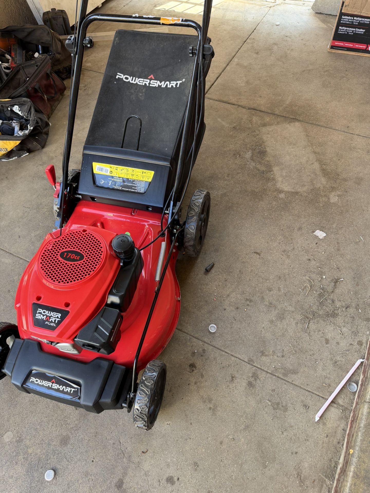 21 in. 3-in-1 Self Propelled Lawn Mower by PowerSmart