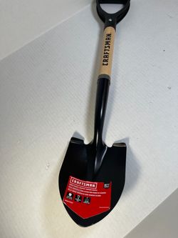 Craftsmen 13.5-in Wood D Handle digging shovel used