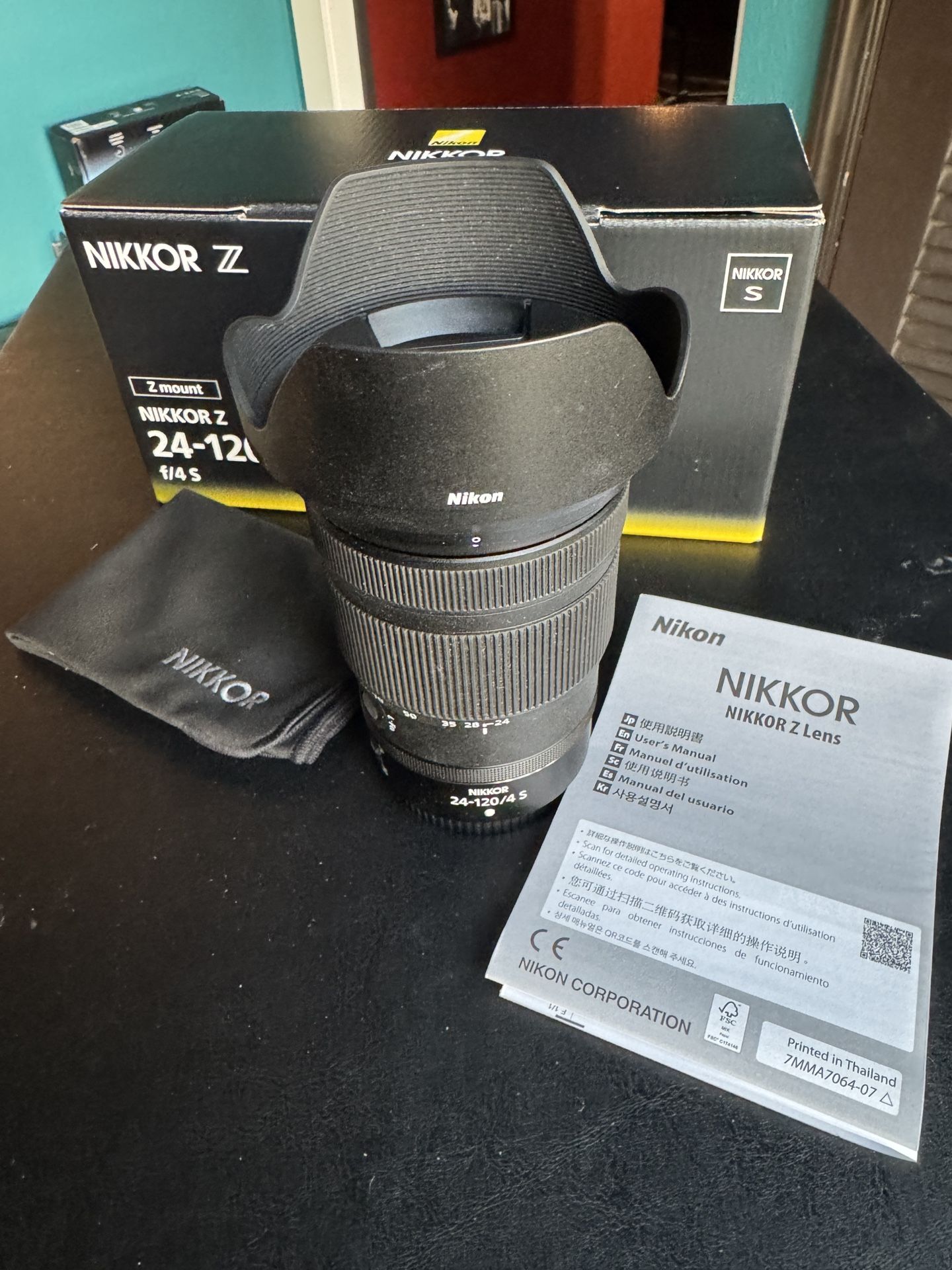 Nikon Z 24-120 F/4 S-Series Mirrorless Lens