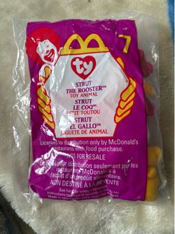 McDonald ty Beanie Baby Rooster Strut