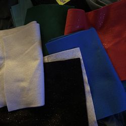 Large Lot Craft Felt Sheets – Glitter & Regular (30 Pieces)