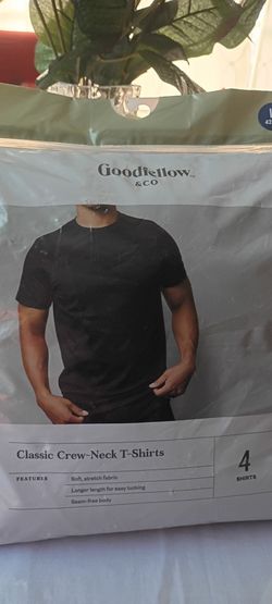 New Set Of 4 Goodfellows Black Tees