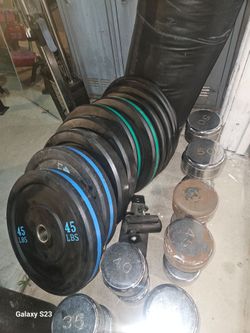 Bumper Plates Pairs 10 - 45