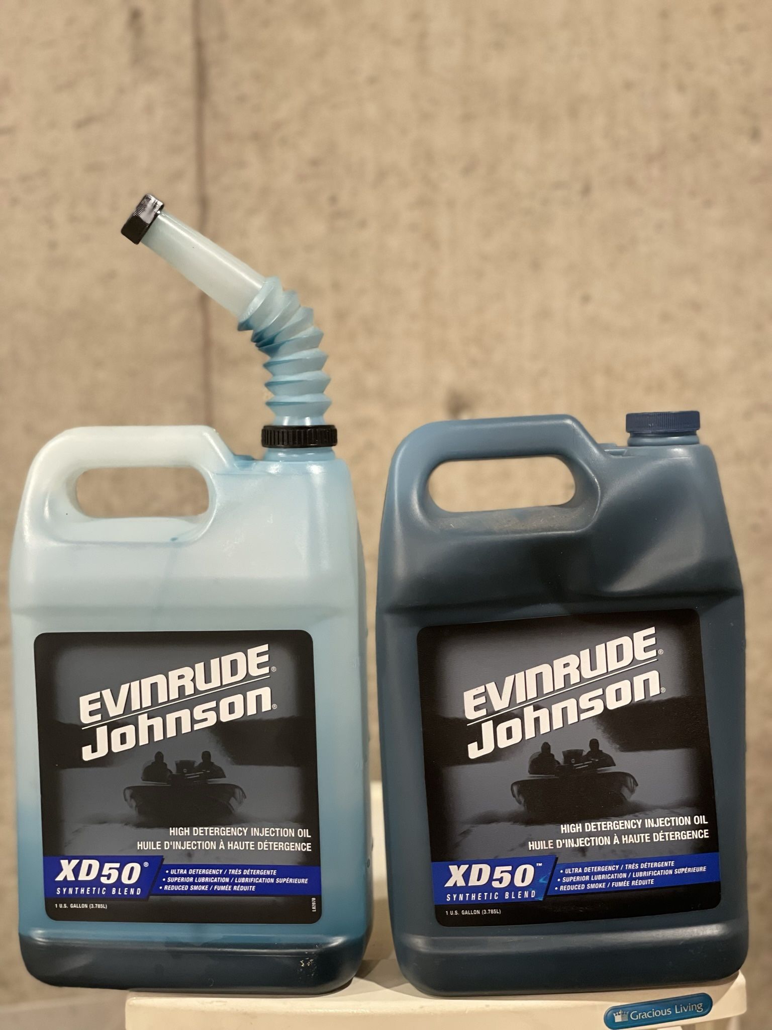 Evinrude Johnson XD50 Synthetic Blend Outboard Motor Oil