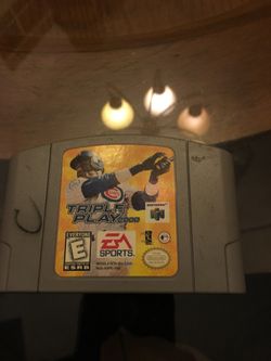 Nintendo 64 triple play 2000