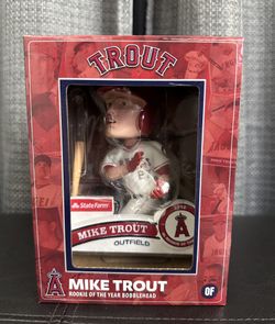 Mike Trout Rookie Of The Year 