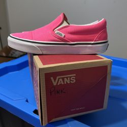 Pink Slip On Vans