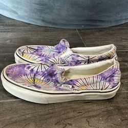 Tie-dye vans