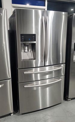 Samsung 4-Door Stainless Steel Fridge
