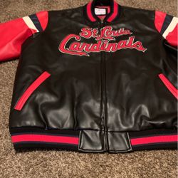St. Louis Cardinals Leather jacket To 2x