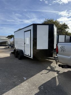 Trailer Enclosed 7 X 12 Titanium, Cargo. Polycore 0.80. It’s 2026.