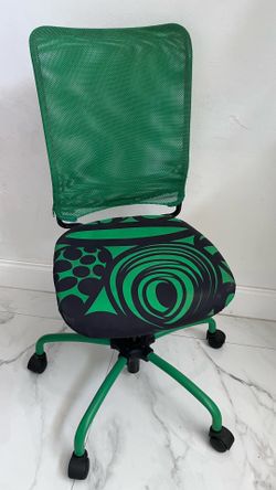 Kids IKEA Swivel Green/Black Desk Chair