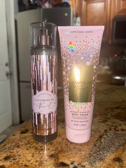 Bath & Body Works Champagne Toast Set