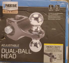 Reese Towpower Adjustable Dual-Ball Head