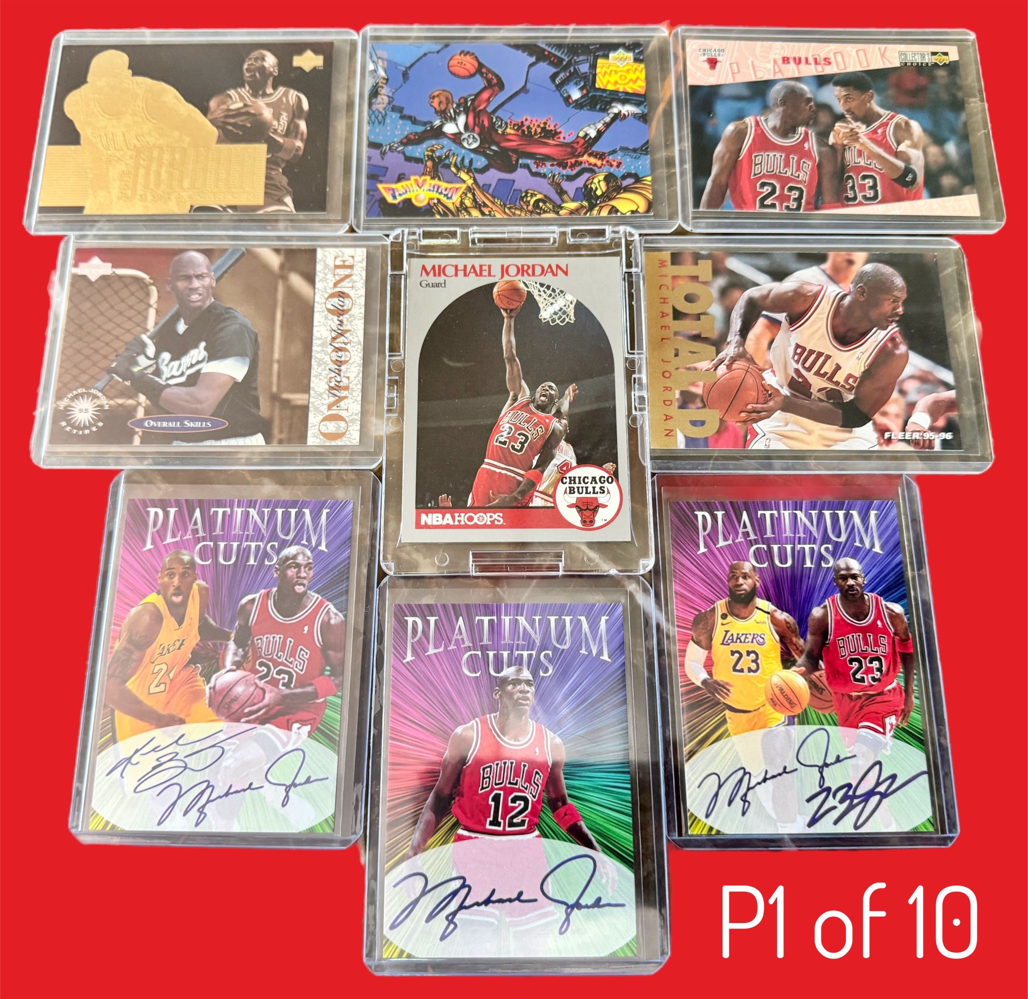 116 Michael Jordan Memorabilia Sports Cards