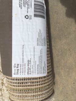 8x10 Shag rug / sale $30 needs cleaning
