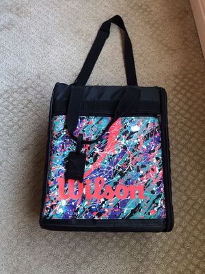 Photo Wilson Gym Bag, 13” Wide x 15” Long x 7” Deep, Gentle Used, No Tears Nor Stains