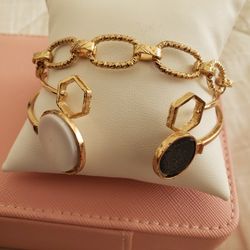 3pcs Bracelets For Women With Fat Wrist..alloy Material 