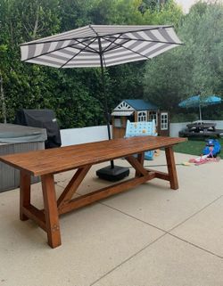Outdoor Table - 8 feet
