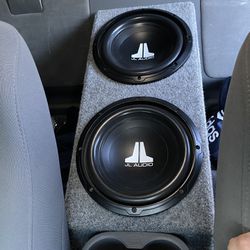 10” JL audio speaker sub box for toyota tacoma exended cab