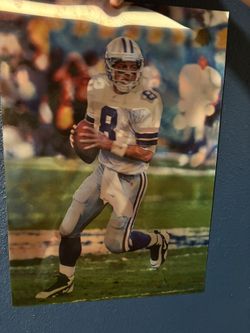 Dallas cowboys NFL Football lenticular Poster Aikman Smith Irvin