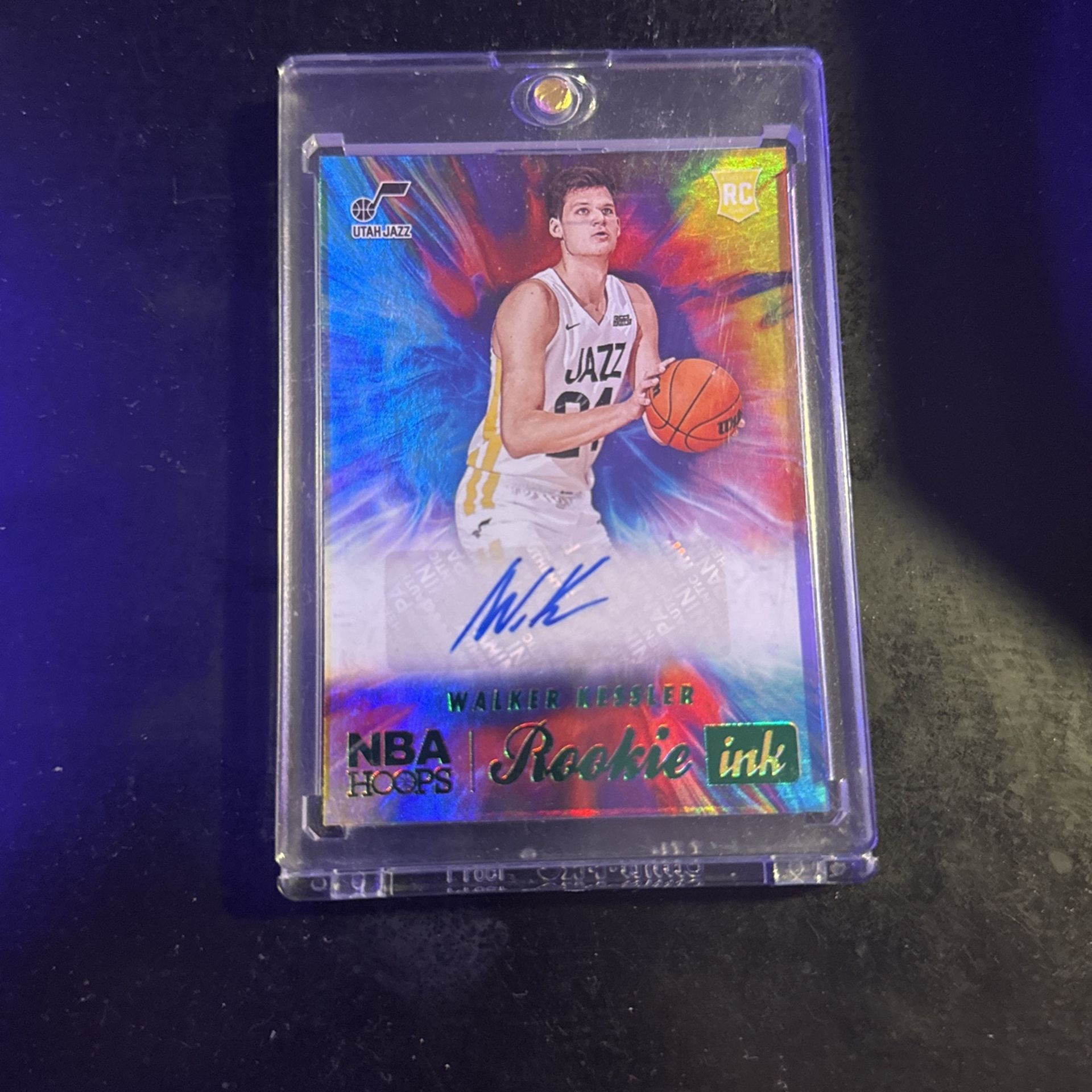 2022-23 NBA Hoops Walker Kessler Autographed