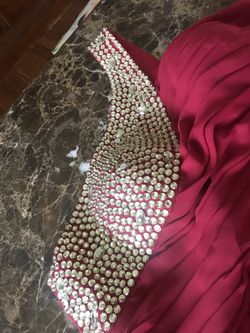 JJsHouse burgundy dress XL
