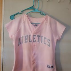 Pink A's Jersey