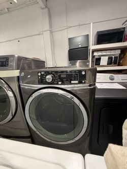 GE Front Load Dryer Gray