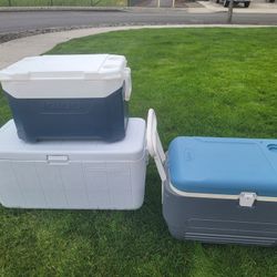 3 Camping Coolers- Can Buy Individually