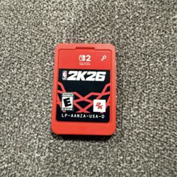 NBA 2k26 Nintendo Switch 2…. NO CASE….. TRADE 