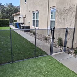 Removable Mesh Pool Fence 