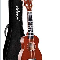 New Ukulele for Beginners Hawaiian Wood Ukelele Kit for Kids Adult Student Starter Professional Ukal