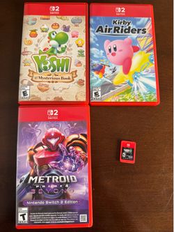 $50 each- Switch 2 games