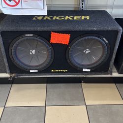 Kicker Dual Subwoofers 