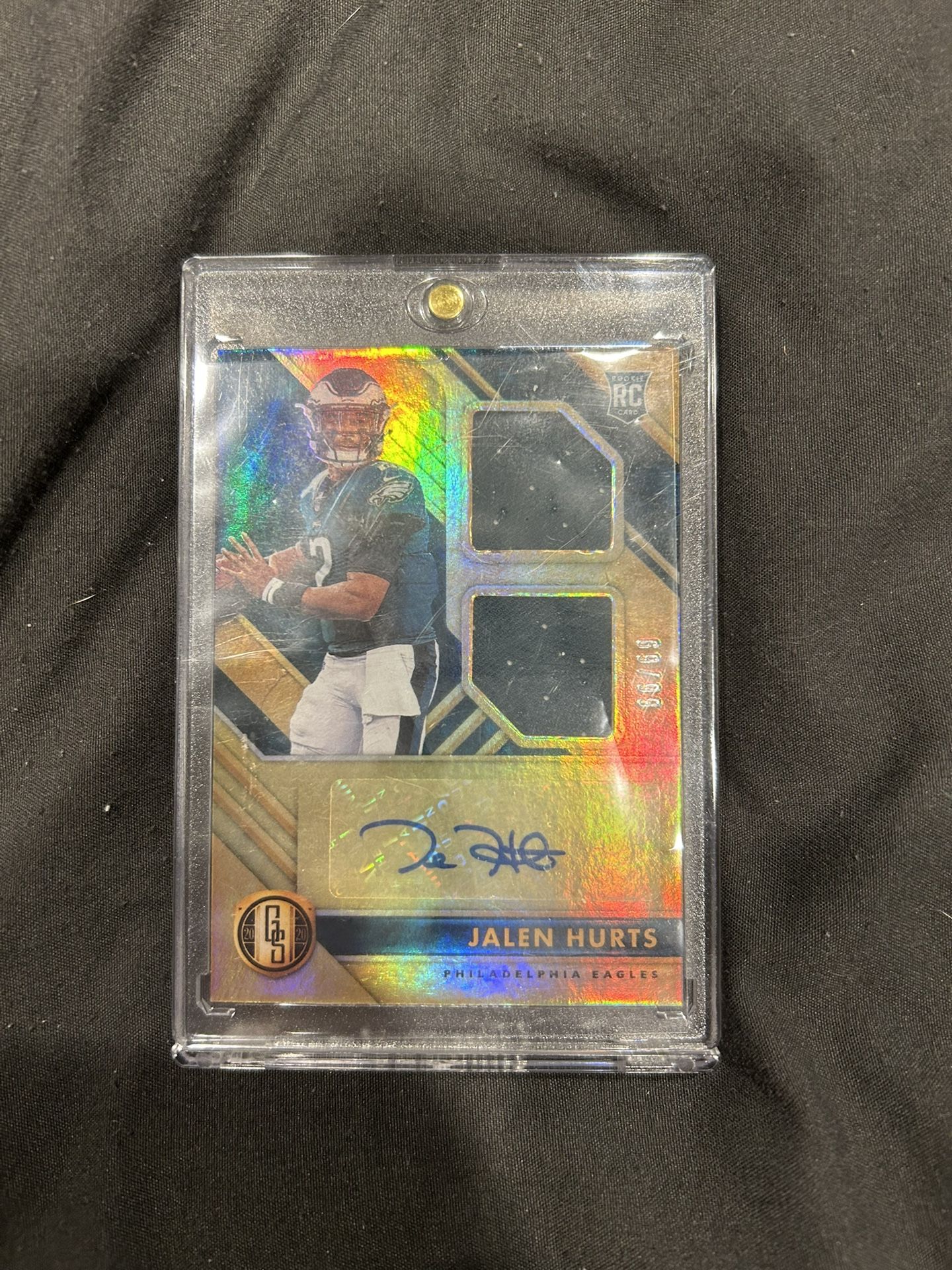 2020 Panini Gold Standard Jalen Hurts RPA /99
