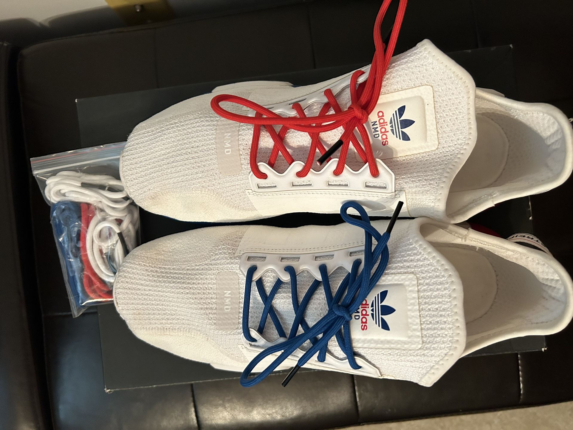 Adidas Red White And Blue NMD_R1.V2