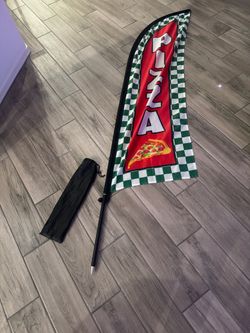 Pizza Flag 7”Ff