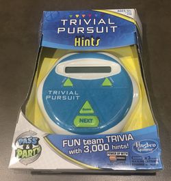 Trivial Pursuit Hints Game