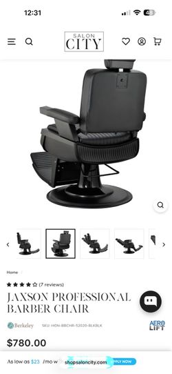 Salon city barber chairs