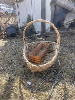 Baskets, small and large.