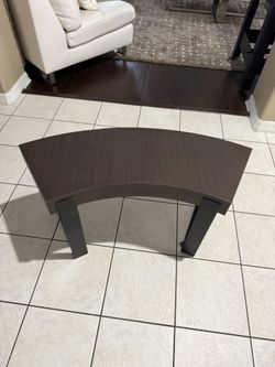 Bench - Wood With Metal Legs