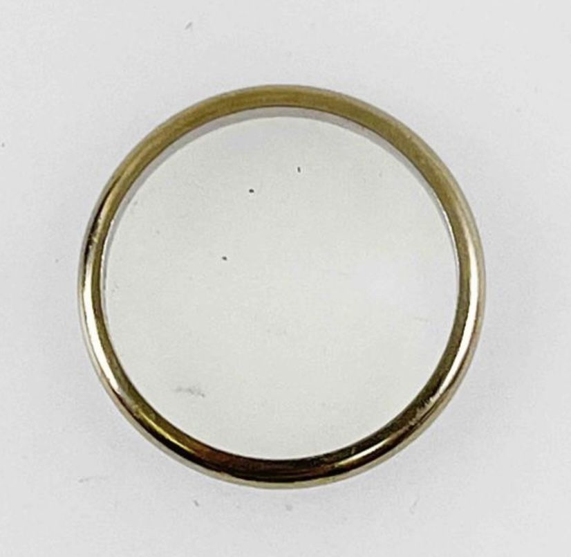 Fine 14K Yellow Gold Band Ring Size 6
