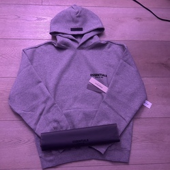 essentials hoodie dark oat