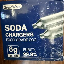 Great whip 25 Pieces Soda Cartridges 8g