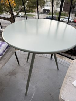 West Elm Outdoor bistro table
