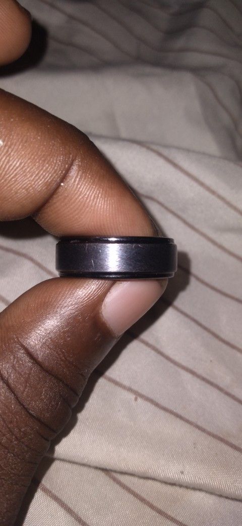 Tungsten Carbide Wedding Ring